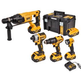 Zestaw 4 elektronarzędzi DeWalt 18 V XR