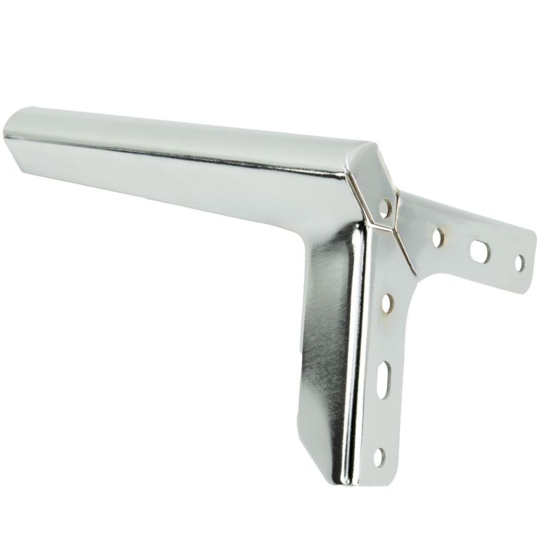 Zestaw 4 sztuk noga meblowa B&B Kotwica Loft srebrny chrom wysokość 15 cm  4 szt