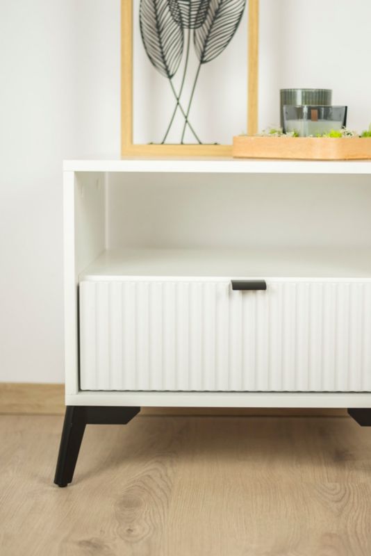Zestaw 4 sztuk noga meblowa Kotwica Loft czarny mat wysokość 12 cm  4 szt nóżek + 16 wkrętów GRATIS B&B