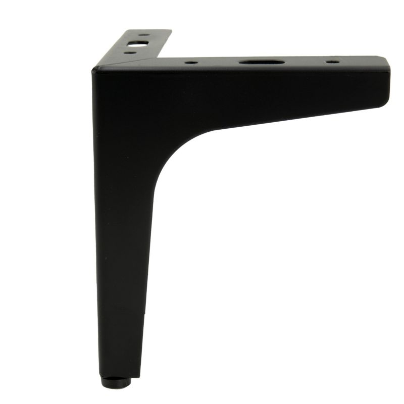 Zestaw 4x Nóżka do mebli B&B Kotwica czarna  wysokość 15 cm  4 szt