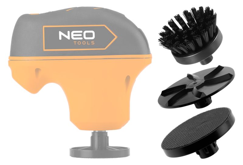 Zestaw akcesoriów do minipolerki Neo Tools 3 elementy