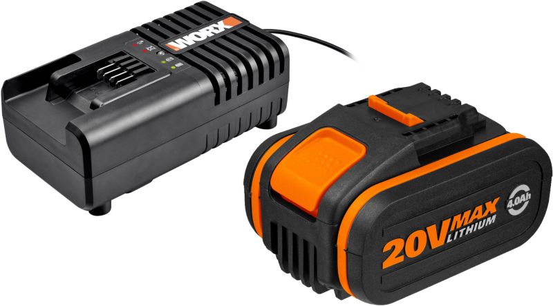 Zestaw akumulator + ładowarka Worx 20 V
