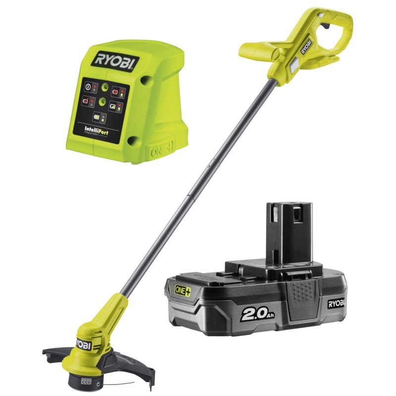Zestaw Akumulatorowa Podkaszarka RYOBI 18 V 23cm z Akumulatorem 2.0Ah i Ładowarką 1 szt.