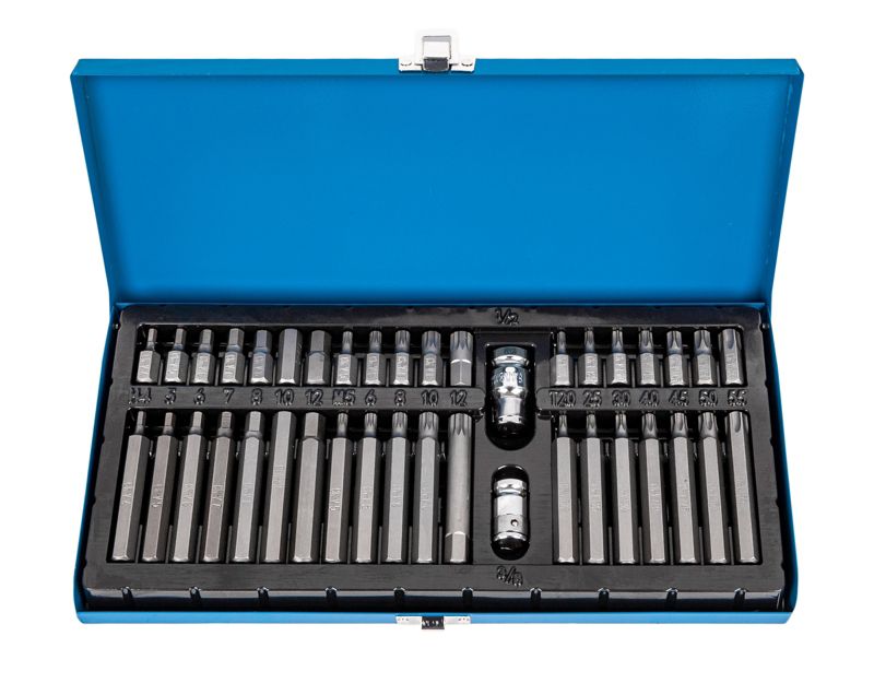 Zestaw bitów bity torx hex spline FALON-TECH 40 el. walizka