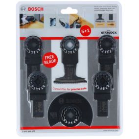 Zestaw brzeszczotów Bosch Starlock 6 sztuk