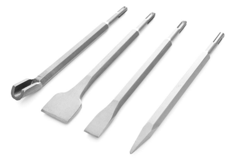 Zestaw dłut do betonu SDS Kraft Dele KD10208 stalowe 14x250 mm 4 elementy 1szt