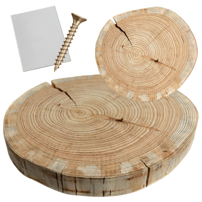 Zestaw DIY MODO24 taca obrotowa modrzew 30-35 cm 1 kpl.