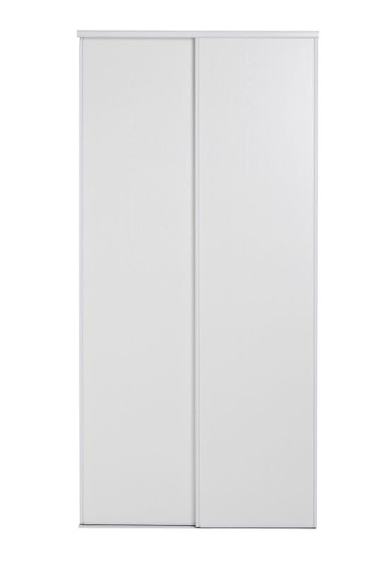 Zestaw drzwi przesuwnych Blizz 247,5 x 120 cm białe