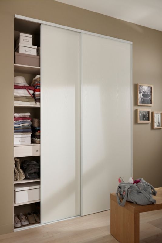 Zestaw drzwi przesuwnych Form Blizz 247,5 x 150 cm biały
