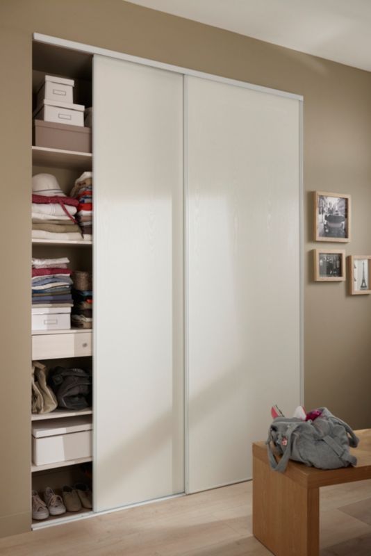 Zestaw drzwi przesuwnych Form Blizz 247,5 x 180 cm biały