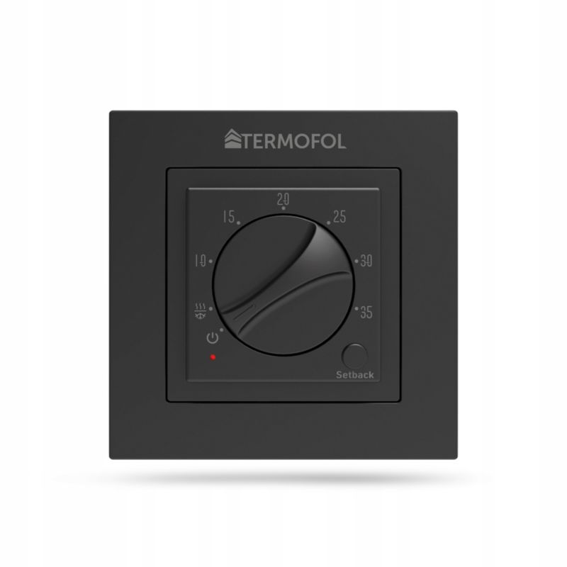 Zestaw folia grzewcza TERMOFOL na podczerwień szer. 100cm moc 140w 14m² +tf-h3 black 1kpl