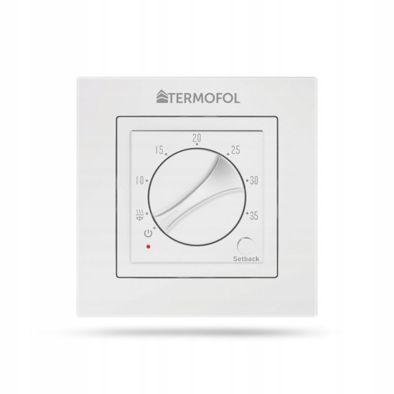 Zestaw folia grzewcza TERMOFOL na podczerwień szer. 100cm moc 80w 8m² +tf-h3 white 1kpl