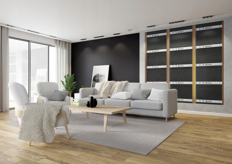 Zestaw folia grzewcza TERMOFOL podczerwień moc 140w 100cm pow. 12m² + wifi 1kpl