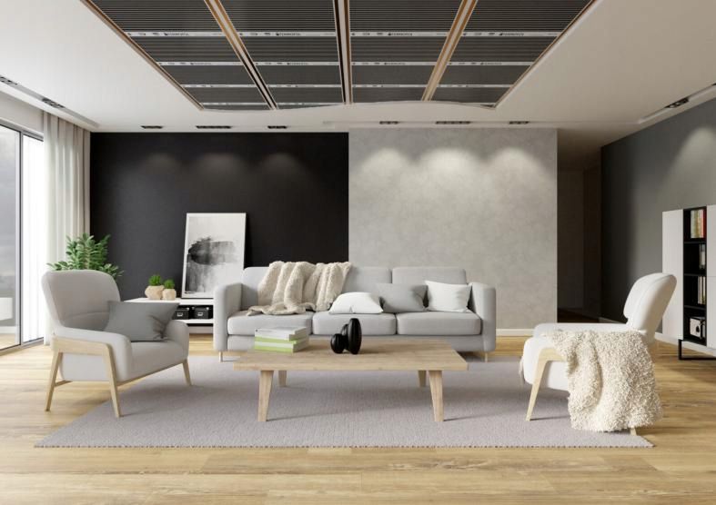 Zestaw folia grzewcza TERMOFOL podczerwień moc 140w 100cm pow. 12m² + wifi 1kpl
