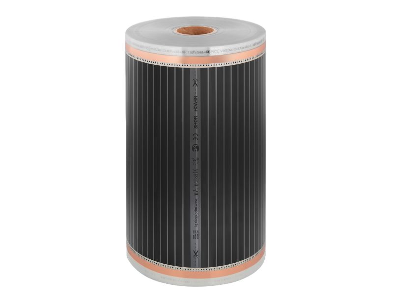 Zestaw folii grzewczej na podczerwień Mission Air Silver 160W 24m² szer.50cm +Aries biały 1 szt