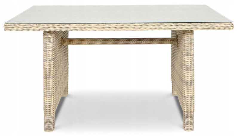 Zestaw Foteli z Sofą Focus Garden Wypoczynkowych Technorattan Trivento Sofa Na Taras 1 szt