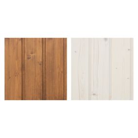Zestaw impregnatów do drewnianych domków - 5l+5l (bogaty dąb+biały), Timbela DKMT01-RICHOAK/WHITE, 2 szt.