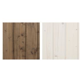 Zestaw impregnatów do drewnianych domków - 5l+5l (czarny+biały), Timbela DKMT01-BLACK/WHITE, 2 szt.