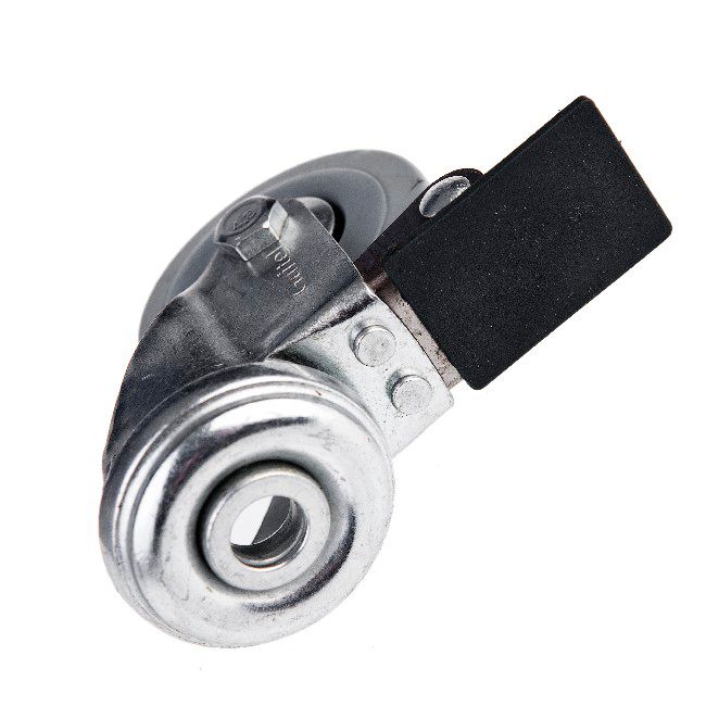 Zestaw jezdny z kołem Guitel Hervieu śr. 50 mm / 40 kg otwór obrotowy z hamulcem