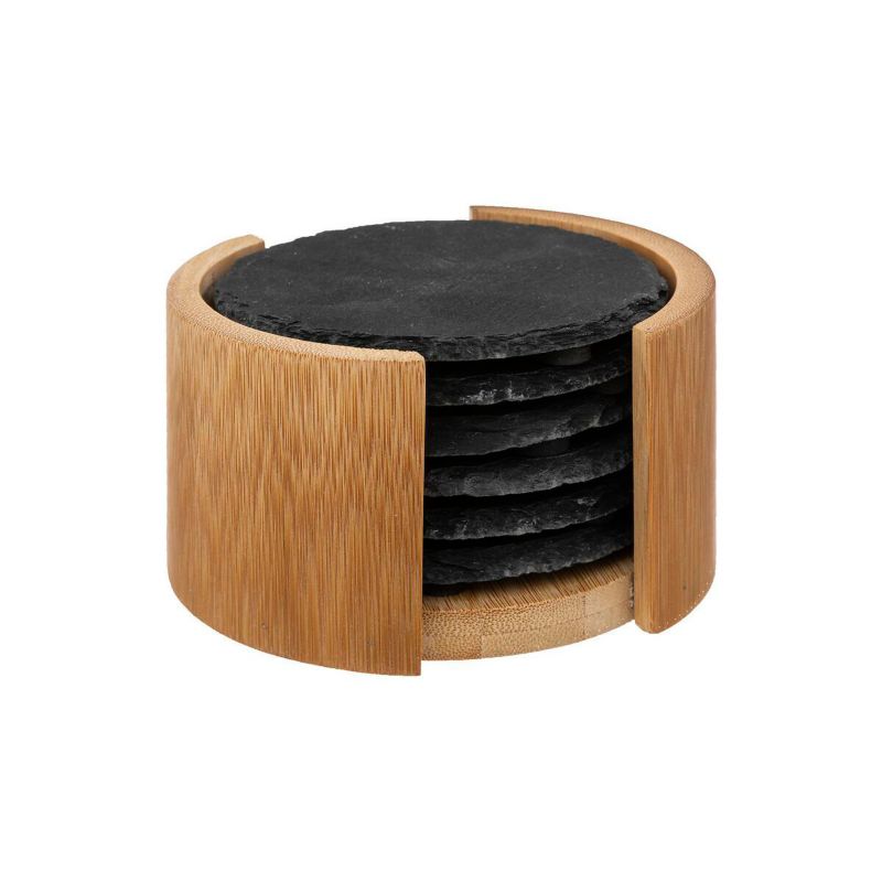 Zestaw kamiennych podkładek Secret de Gourmet czarne 38 cm 1 kpl.