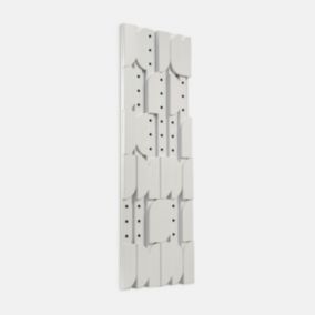 Zestaw klocków ARCO Clickform Murso by Cezar Biały RAL9003 Mat MDF 36 szt.