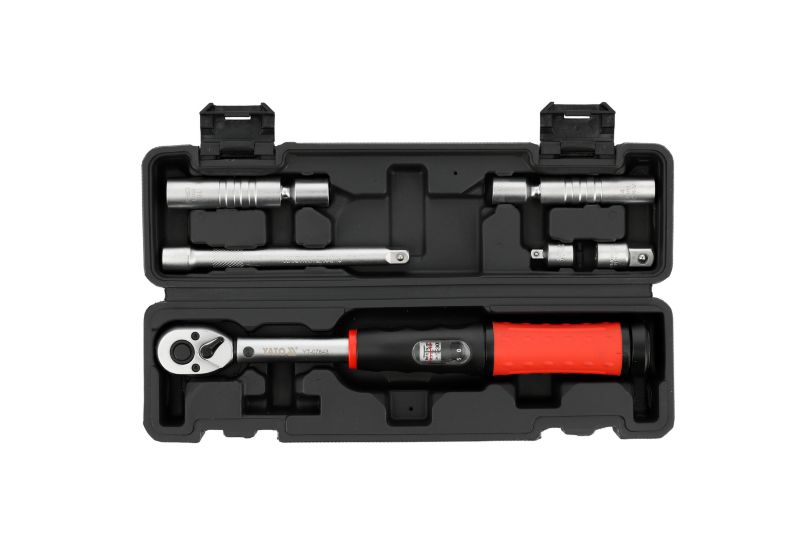 Zestaw kluczy dynamometrycznych do wymiany świec YATO 3/8" 10-60Nm 6 szt.