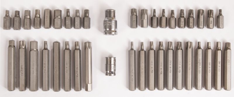 Zestaw kluczy imbusowych Home Tools metalowa walizka - opakowanie metalowe - 40 el.