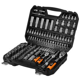 Zestaw kluczy nasadowych Neo Tools 1/2", 1/4" CrV 110 elementów 1 kpl.
