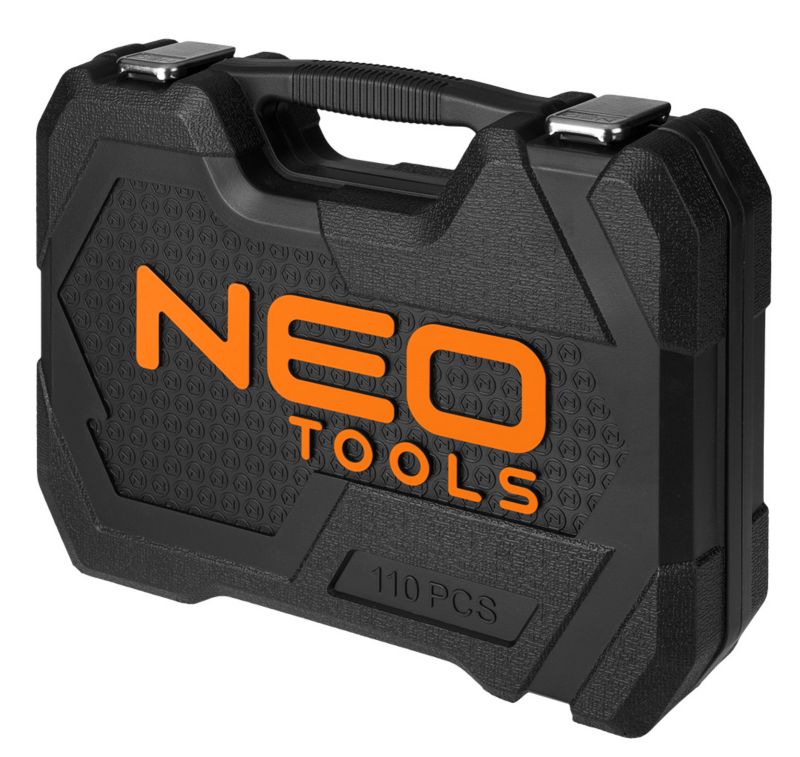 Zestaw kluczy nasadowych Neo Tools 1/2", 1/4" CrV 110 elementów 1 kpl.