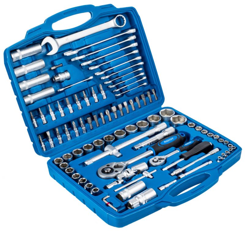 Zestaw kluczy nasadowych płasko-oczkowych torx 94 MASTIFF 1 szt