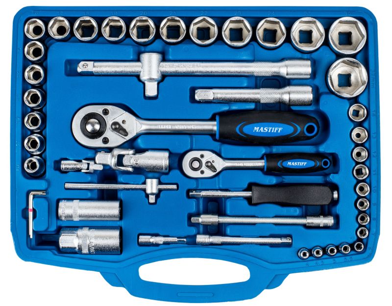 Zestaw kluczy nasadowych płasko-oczkowych torx 94 MASTIFF 1 szt