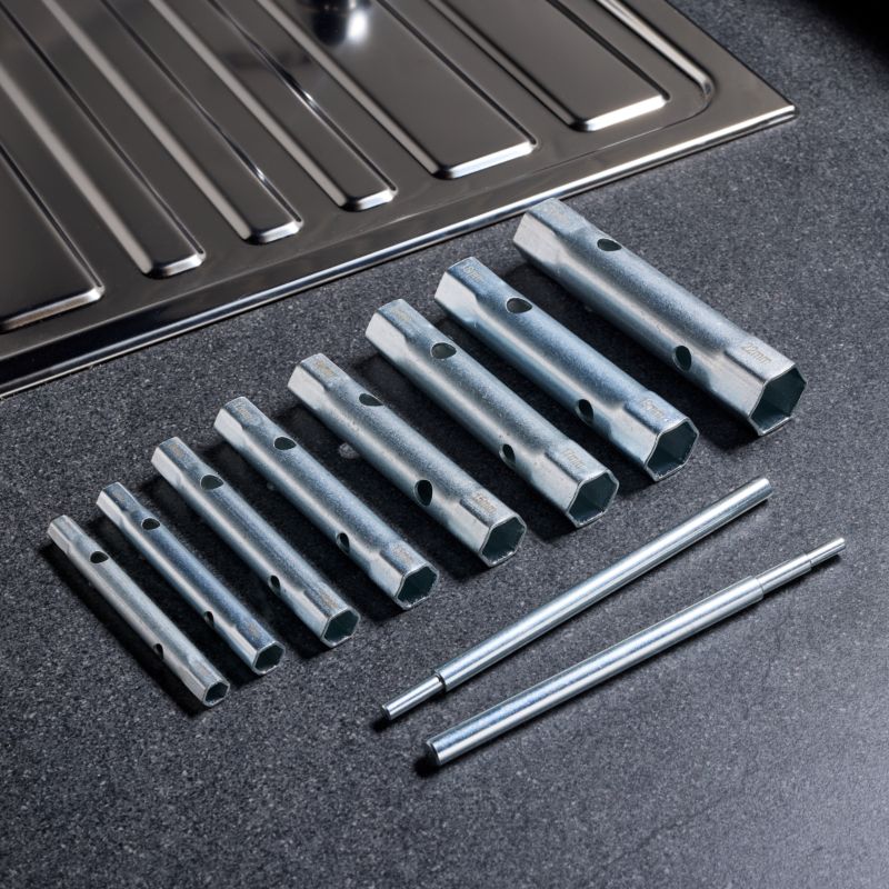 Zestaw kluczy rurowych Forge Steel 8 sztuk
