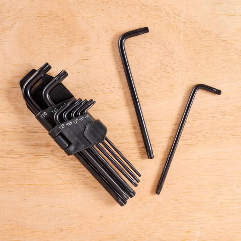 Zestaw kluczy torx 9 szt.