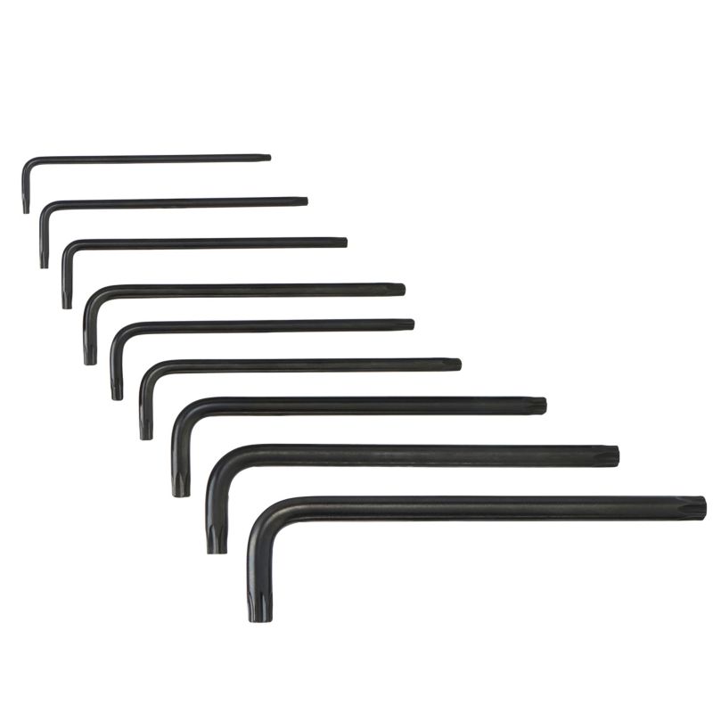 Zestaw kluczy torx 9 szt.
