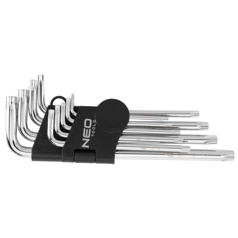 Zestaw kluczy Torx NEO TOOLS T10 do T50 srebrny 1 kpl.