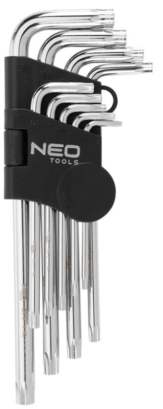 Zestaw kluczy Torx NEO TOOLS T10 do T50 srebrny 1 kpl.