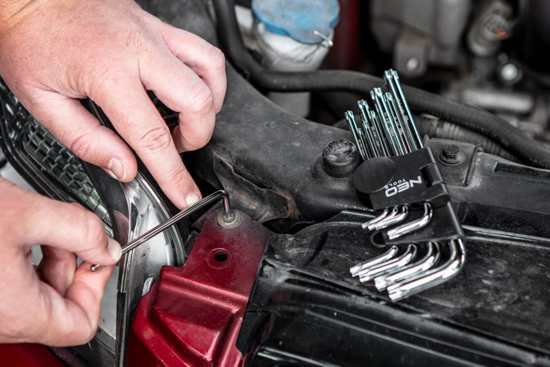 Zestaw kluczy Torx NEO TOOLS T10 do T50 srebrny 1 kpl.
