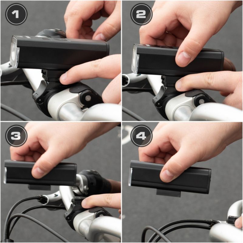 Zestaw lampek rowerowych Vayox VA0071 + VA0156 - przednia i tylna USB-C 1kpl.