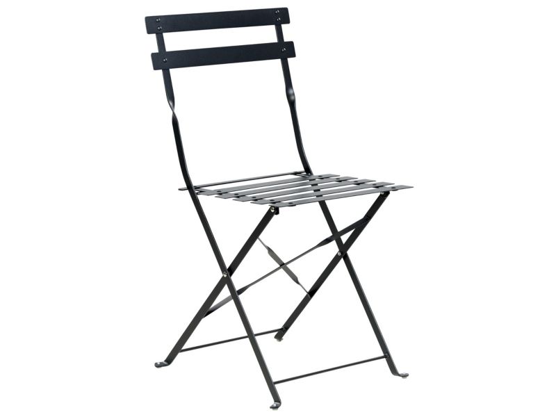Zestaw mebli balkonowych Fiori Metal Czarny 1 kpl