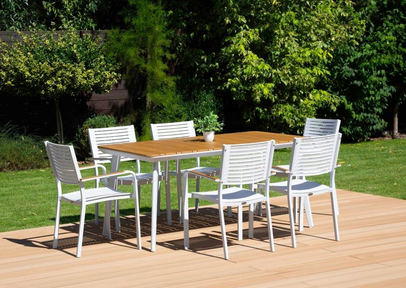 Zestaw Mebli Ogrodowych Focus Garden Jadalniany duży Stół 160 cm Tacoma Ogród 1 szt
