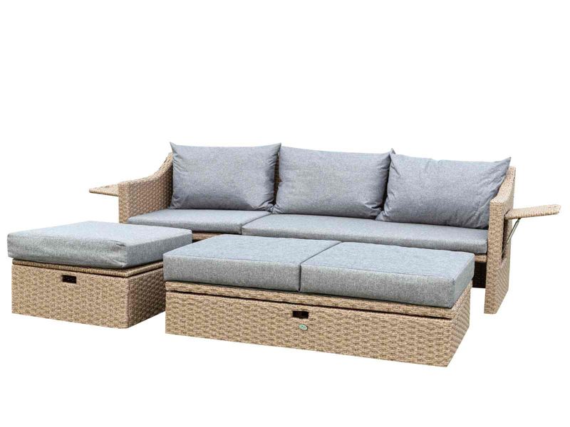 Zestaw mebli ogrodowych MALTA (sofa+stolik) 1 szt.