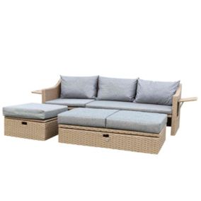 Zestaw mebli ogrodowych MALTA (sofa+stolik) 1 szt.