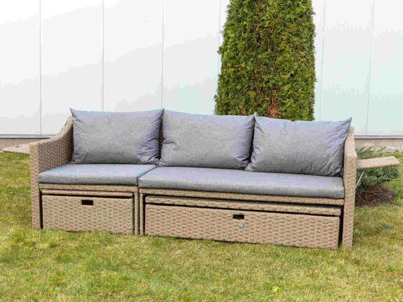 Zestaw mebli ogrodowych MALTA (sofa+stolik) 1 szt.