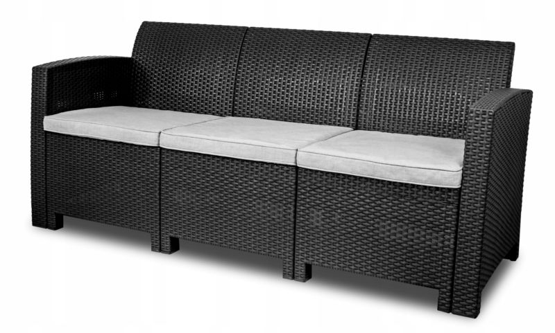 Zestaw mebli ogrodowych Sapphire Venice 5-osobowy fotele sofa stół kpl