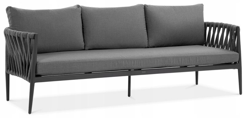 Zestaw Mebli Ogrodowych Wypoczynkowych MONZA Caffe Sofa Stolik PREMIUM 1 szt