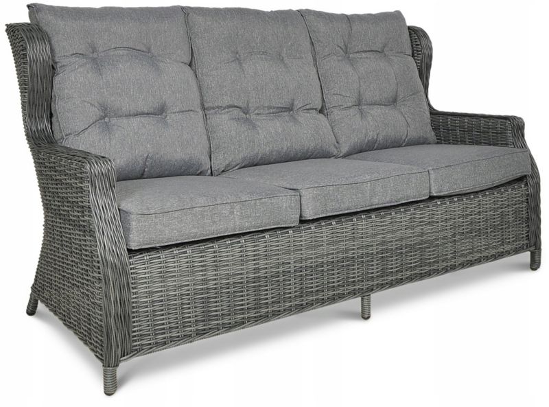 Zestaw Mebli Ogrodowych z Fotelami Focus Garden Wypoczynkowych Technorattan Trivento Sofa Na Taras 1 szt