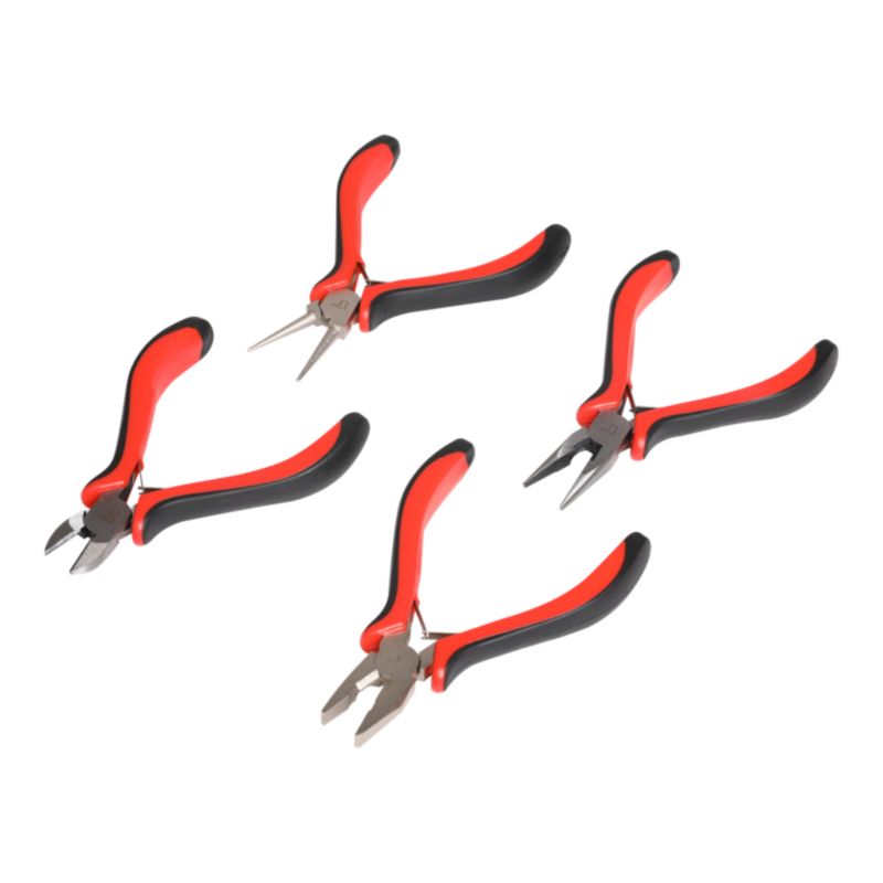Zestaw mini szczypiec Forge Steel 4 elementy