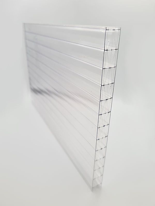 Zestaw na pokrycie zadaszenia TECH-PLAST 5,25 x 3,00m poliwęglan komorowy 16mm bezbarwny (bez konstrukcji) 1 kpl