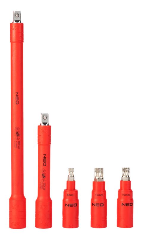 Zestaw narzędzi izolowanych NEO TOOLS do naprawy aut elektrycznych i hybrydowych 51 szt 1 kpl
