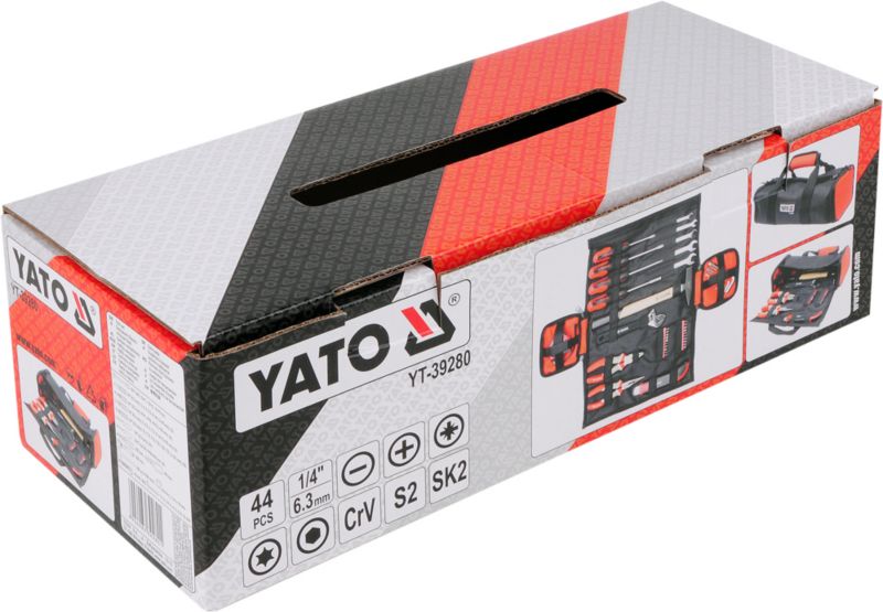 Zestaw narzędzi Yato w etui 44 elementy